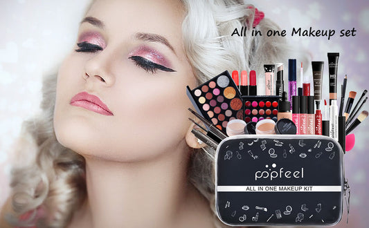 POPFEEL Makeup Gift Set, professional makeup, festive look, affordable cosmetics