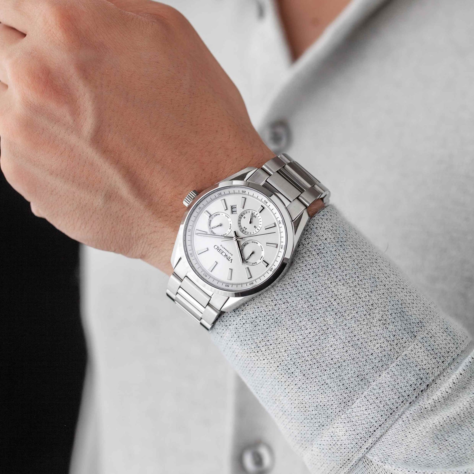 Vincero - The Reserve Automatic - GRAY/SILVER