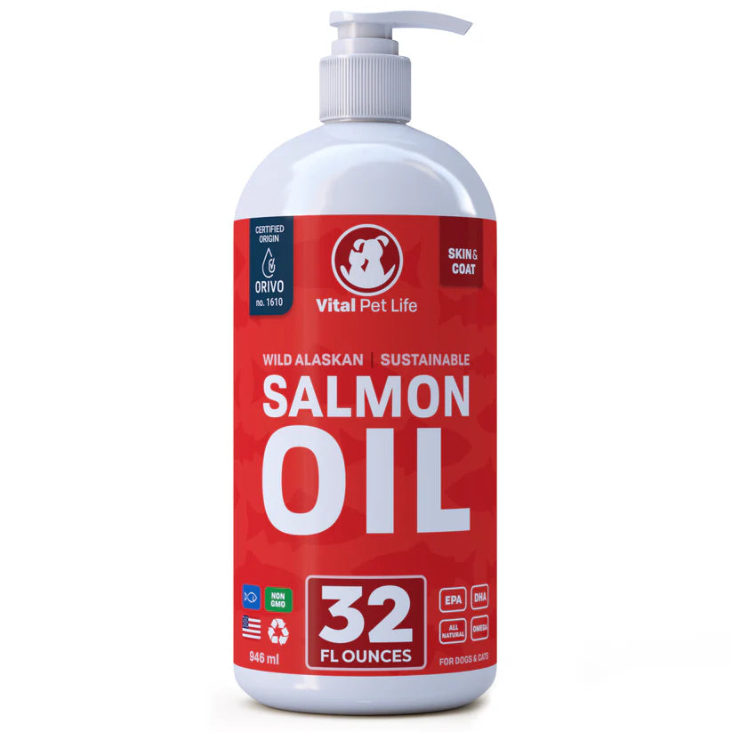 Vital Pet Life Salmon Oil for Dogs and Cats