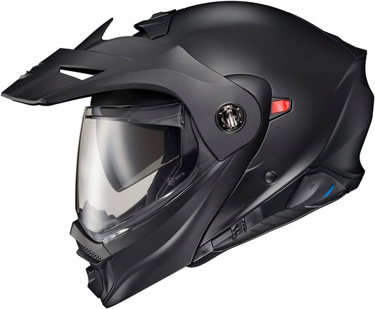 ScorpionEXO AT960 Modular Adventure Street Adult Motorcycle Helmet with Integrated EXO-COM Bluetooth Communication System DOT ECE Approved Unisex