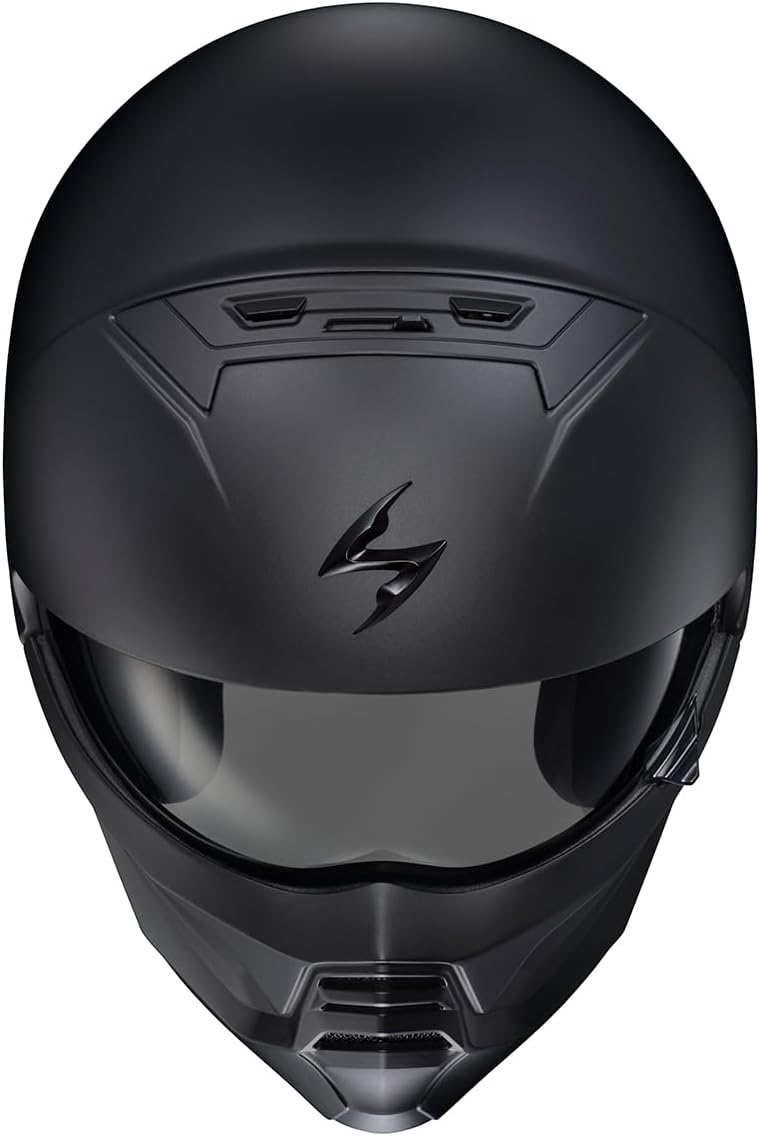 ScorpionEXO Covert 2 Open Face 3/4 Full Mode Motorcycle Helmet Bluetooth Ready Speaker Pockets Interchangeable Mouth Cover DOT Approved Unisex