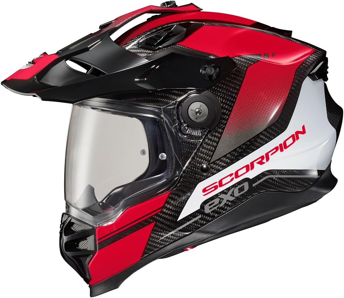 ScorpionEXO XT9000 Full Face Carbon Fiber Adventure Motorcycle Helmet