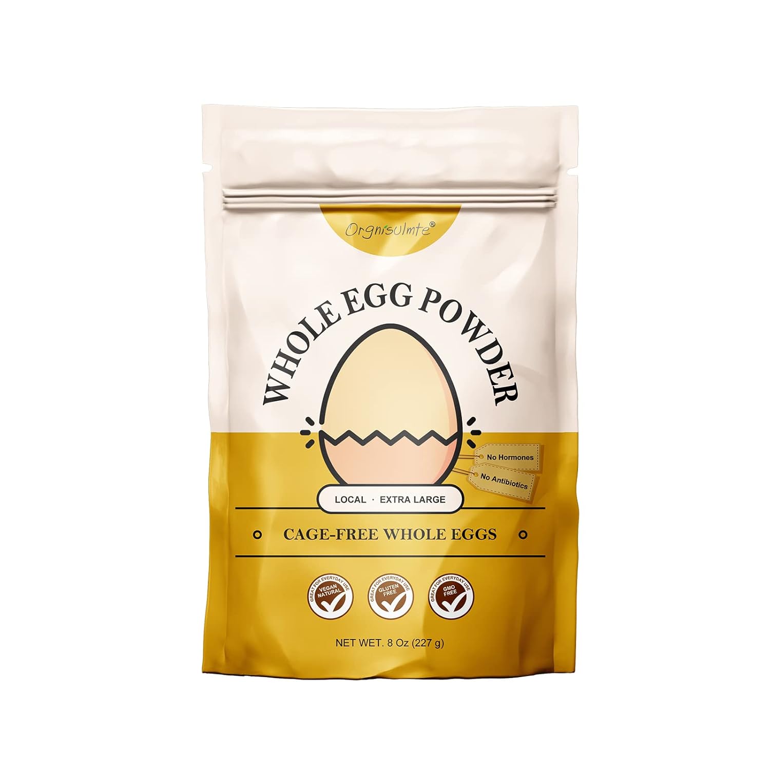 Orgnisulmte Whole Egg Powder
