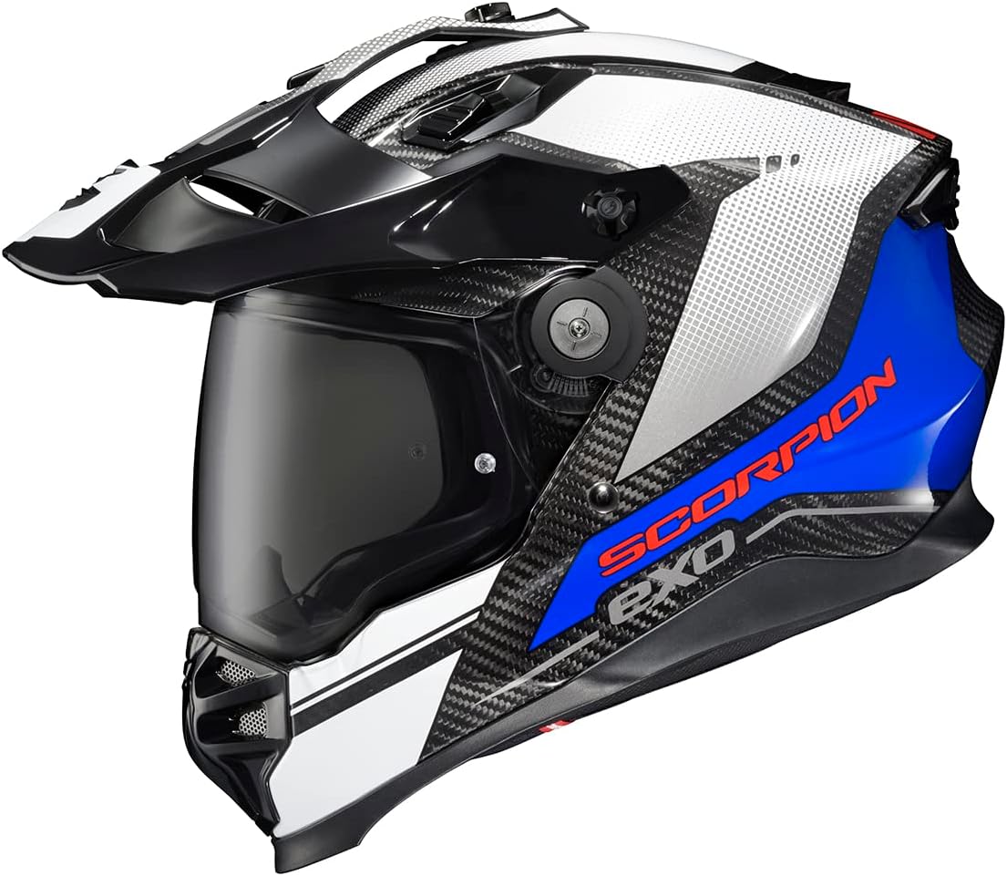 ScorpionEXO XT9000 Full Face Carbon Fiber Adventure Motorcycle Helmet