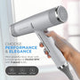 GAMA - IQ Hair Dryer with Diffuser - Grey