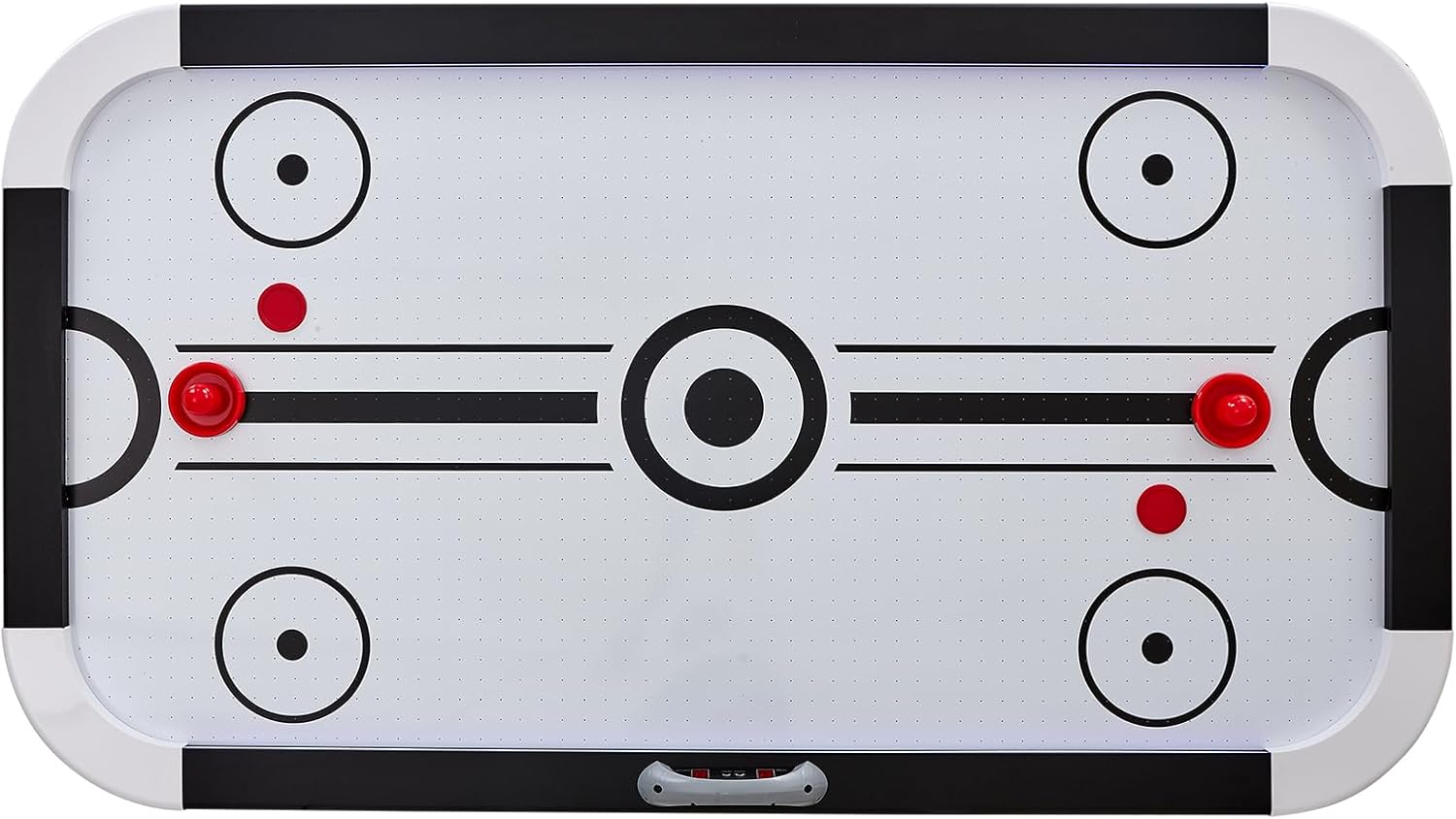 VEVOR Air Hockey Table, 72" Indoor Hockey Table for Kids and Adults, LED Sports Hockey Game with 2 Pucks, 2 Pushers, and Electronic Score System, Arcade Gaming Set for Game Room Family Home