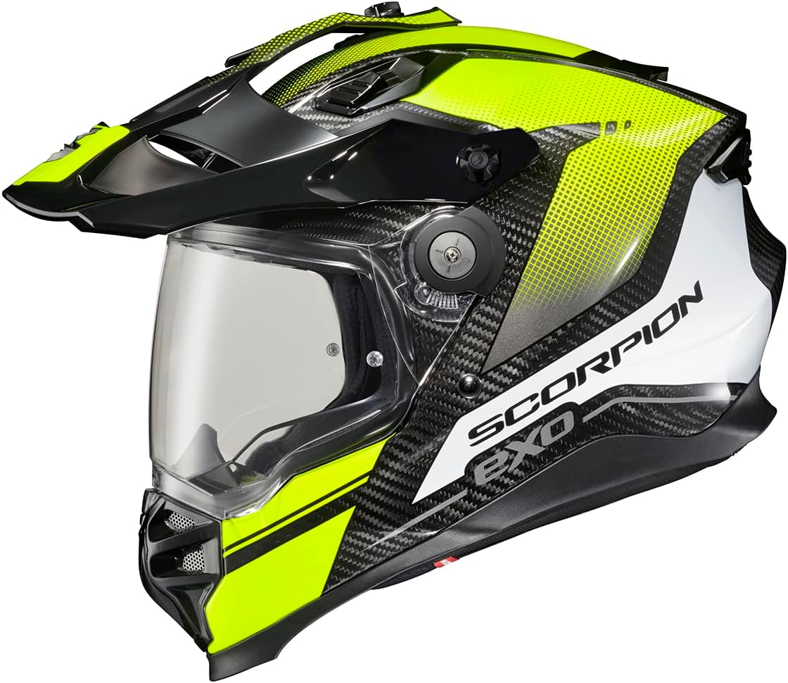 ScorpionEXO XT9000 Full Face Carbon Fiber Adventure Motorcycle Helmet