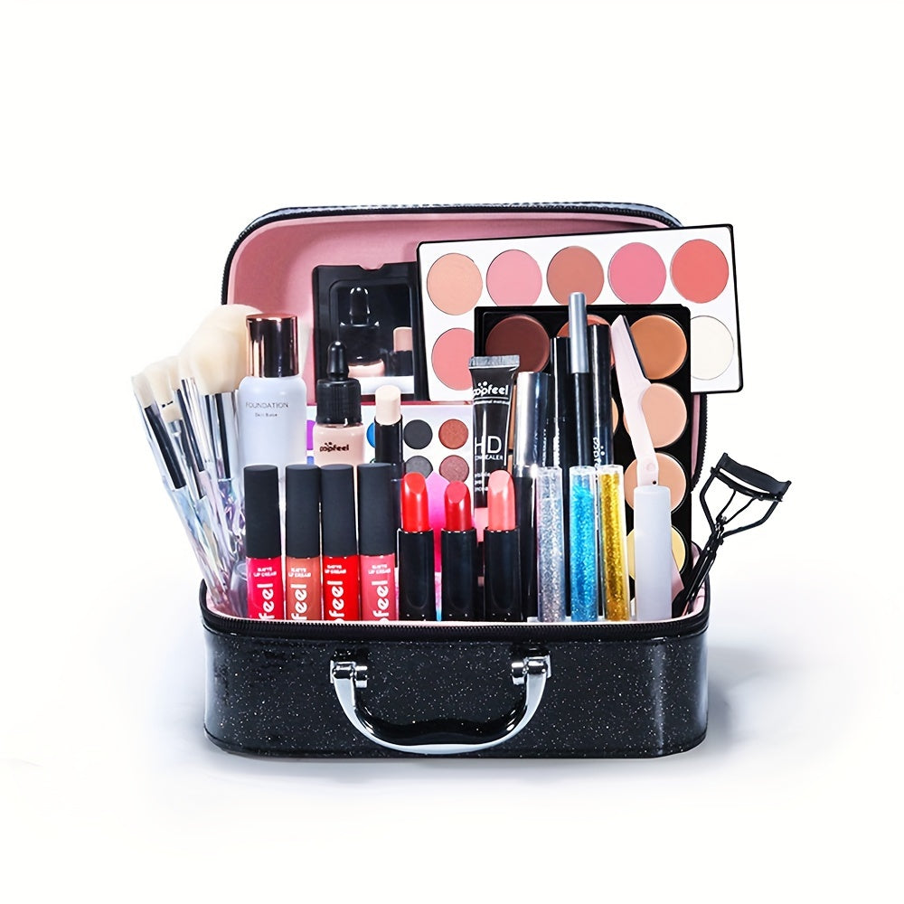 Full Range Multicolor Makeup Set - Professional Makeup Sets with Eye Face Lip Cosmetics, Makeup Tool Gift Box