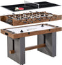 Barrington 3-in-1 Combination Game Table 54”, Foosball, Air-Powered Hockey and Table Tennis Combo Table, Multi Game Table Perfect for Family Game Rooms, All-in-One Arcade Table