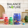 Balance of Nature Fruits and Veggies - Whole Food Supplement with Superfood Fruits and Vegetables for Women, Men, and Kids - 90 Fruit Capsules, 90 Veggie Capsules - 1 Set