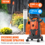 VEVOR Electric Pressure Washer, 2300 PSI, Max. 1.9 GPM, 1900W Power Washer w/ 26 ft Hose, 4 Quick Connect Nozzles, Foam Cannon, Retractable Handle for Portable to Clean Patios, Cars, Fences, Driveways  | VEVOR US