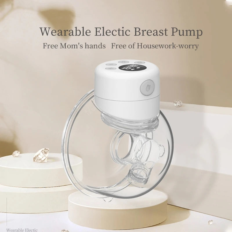 Portable Electric Breast Pump - Breastfeeding hands free, wearable pump, best pump for small nipples, best pump for working moms