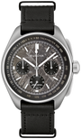 Bulova Men's Automatic Watch 96A312 Lunar Pilot Meteorite - Futuro Collection