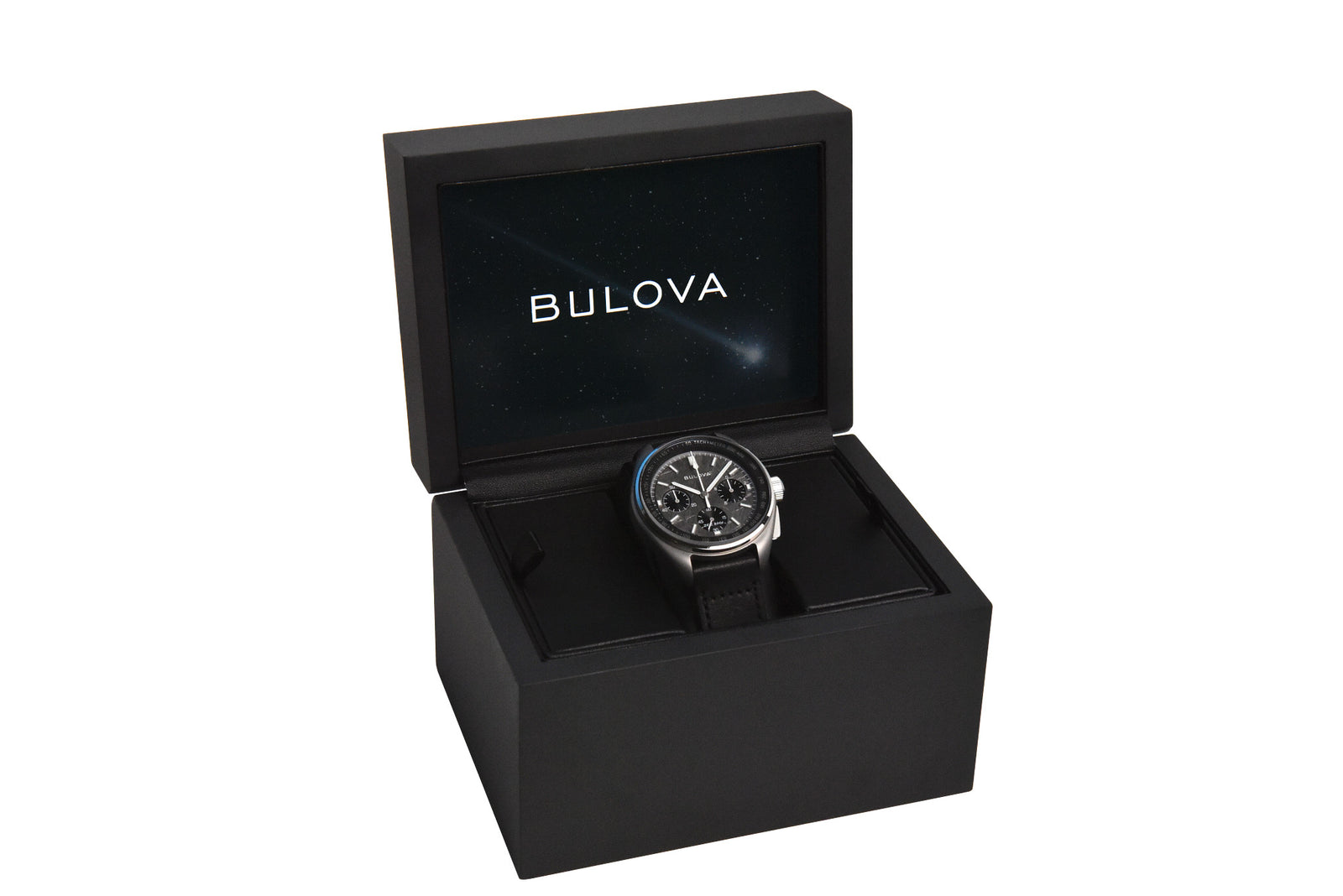 Bulova Men's Automatic Watch 96A312 Lunar Pilot Meteorite - Futuro Collection