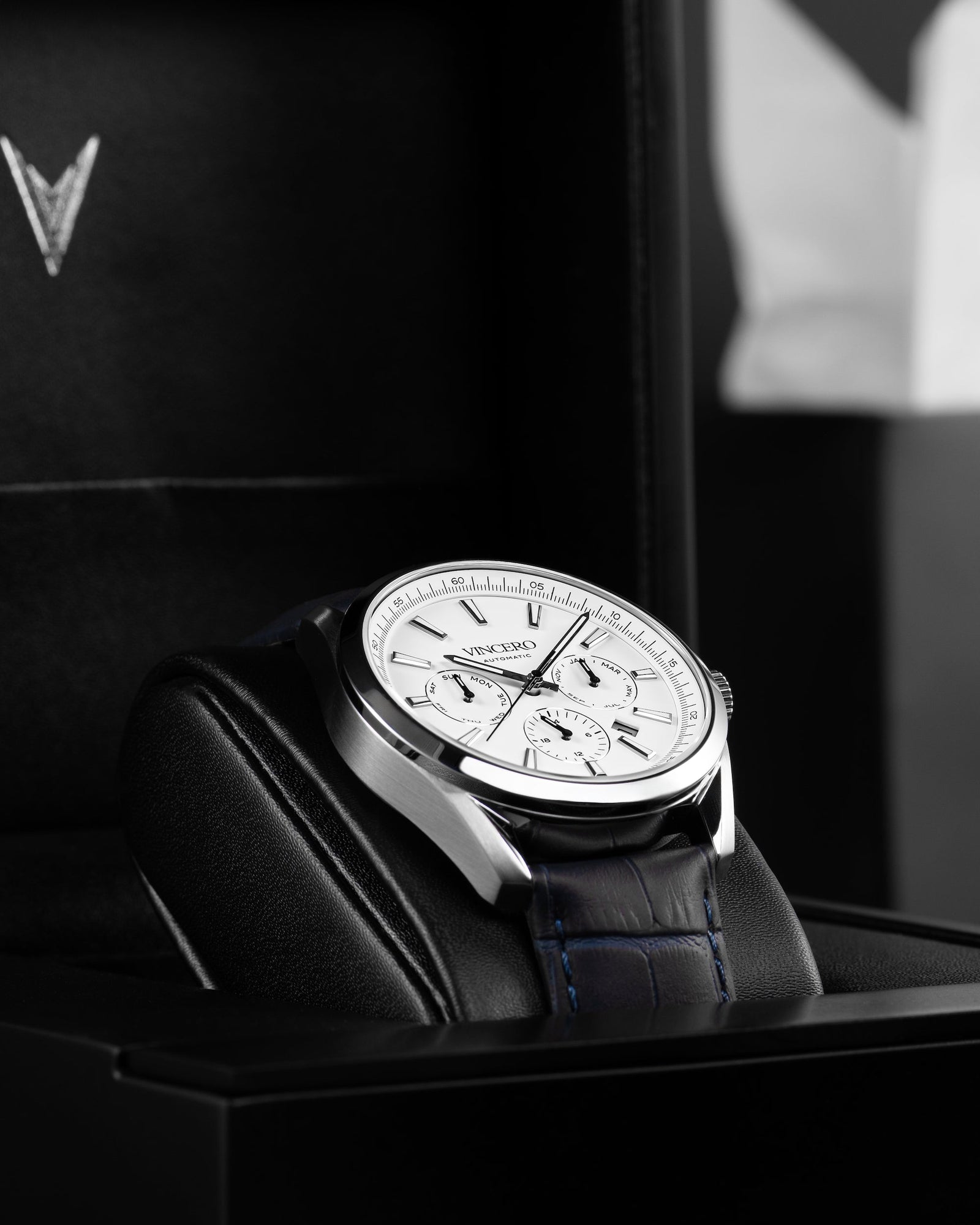 Vincero - The Reserve Automatic - Blue/Silver