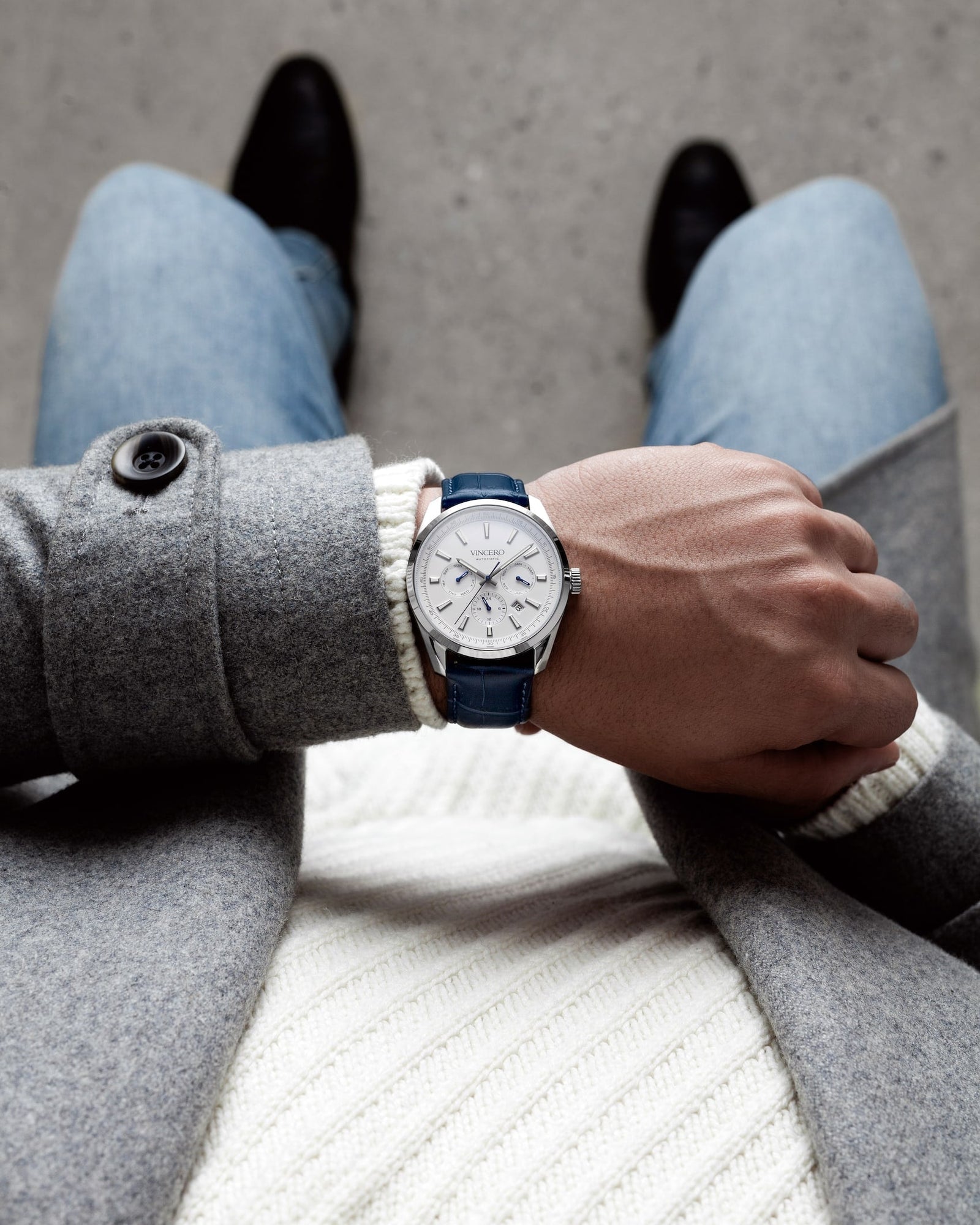 Vincero - The Reserve Automatic - Blue/Silver