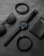 Vincero Icon Automatic - GUNMETAL/SLATE BLUE