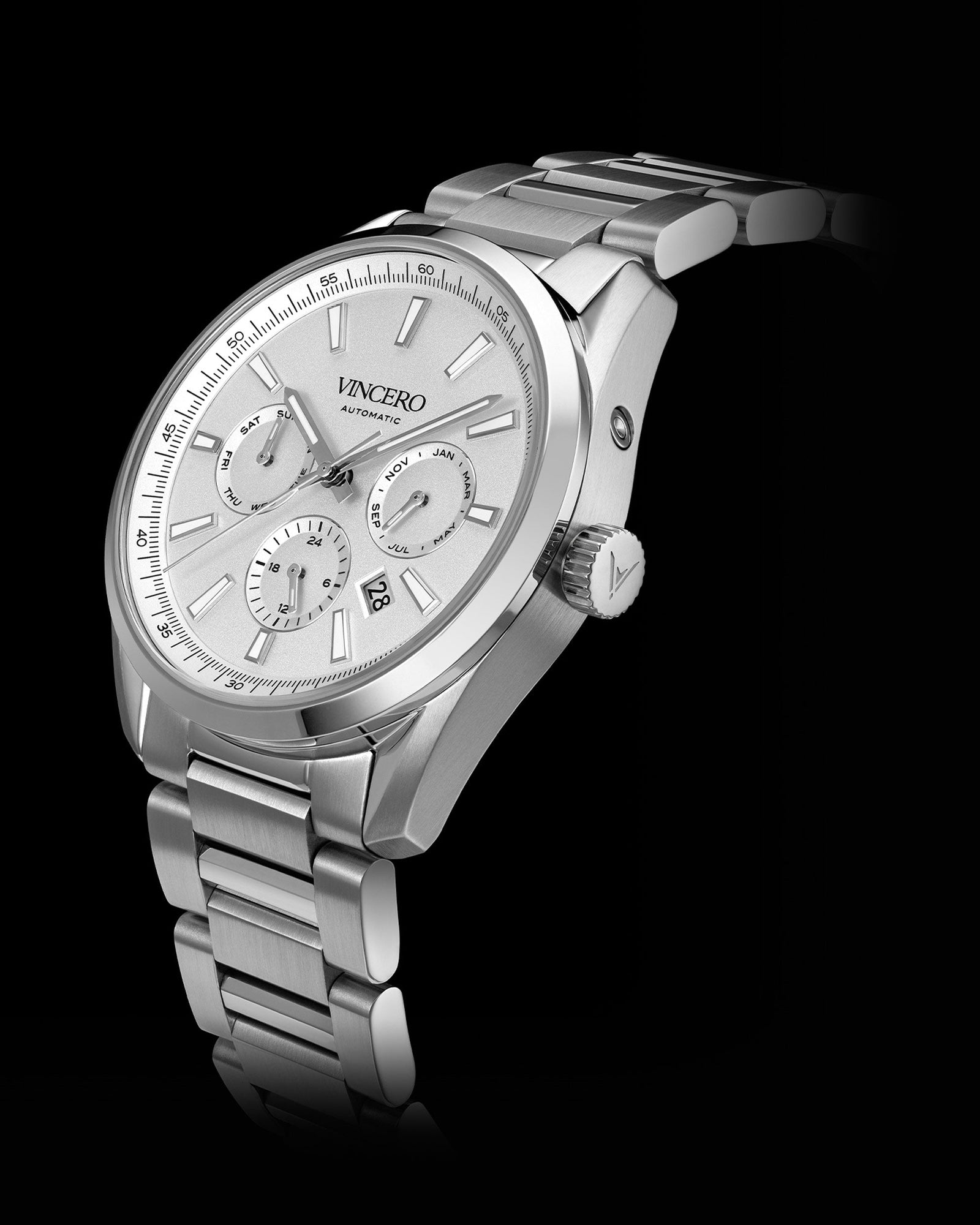 Vincero - The Reserve Automatic - GRAY/SILVER