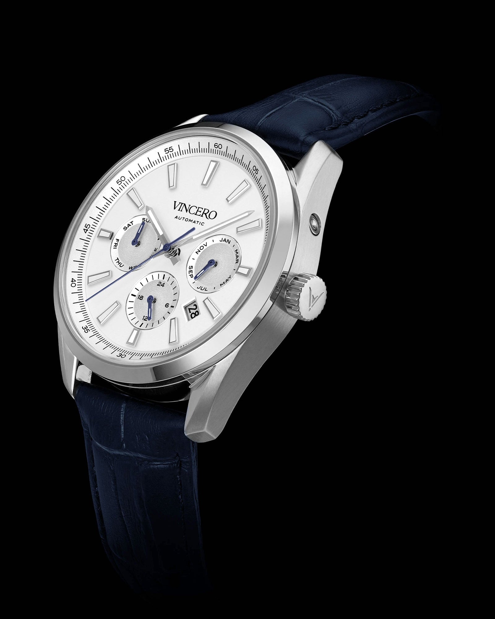 Vincero - The Reserve Automatic - Blue/Silver