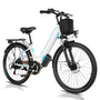 Electric Bicycle for Adults,  with 500W Motor, Removable 48V Lithium Battery, 20MPH, Up to 50 Miles, Cruise Control