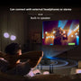 YT200 Smart Projector LED HD Projector Supports Decoding 1080P Videos Auto Focus Android Home Cinema Outdoor Portable Projector