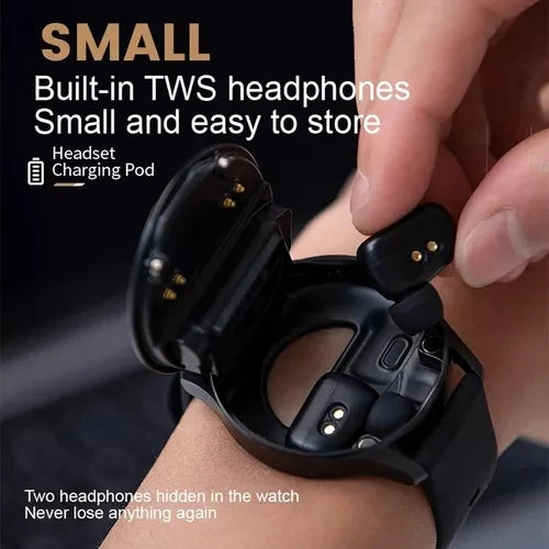 X10 Smart Watch 2-In-1 TWS Wireless Earbuds
