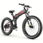 Ebike for Adult with HIgh Speed 500W Brushless Motor, 48V 10Ah Foldable Electric Bicycles, 20MPH EBike