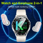 X10 Smart Watch 2-In-1 TWS Wireless Earbuds