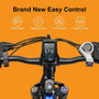 EB5 Electric Bike for Adults with 360Wh Removable Battery, 40Miles 20MPH Commuting Electric Mountain Bike