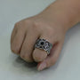 Sterling Silver Vintage Thai Ring for Men
