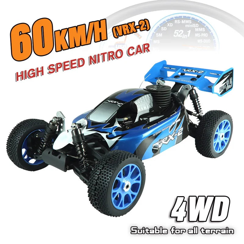 Professional Nitro Rc Car VRX Racing RH802 VRX-2  1/8 Scale  Nitro Powered Buggy Hot Sale Toy for Children Adults