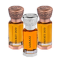 Swiss Arabian Amaani, Private Oud, Secret Oud, 0.4oz, 3 pieces bundle - Oil Perfume - Swiss Arabian