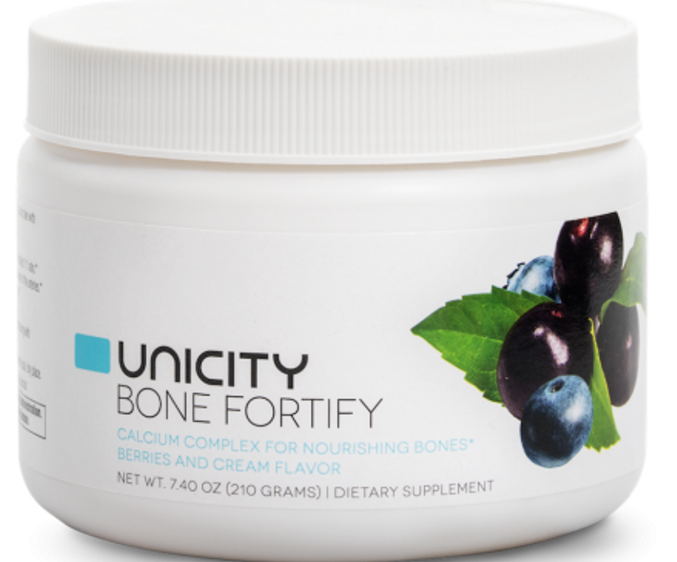 Unicity Bone Fortyify, Calcium Complex Powder for Nourishing Bones (210g)