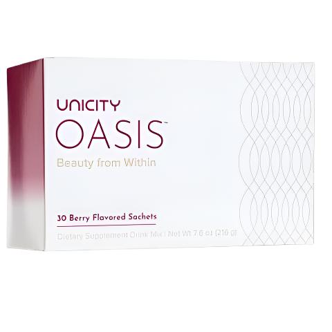 Unicity OASIS 30 Sachet Berry Flavor - Free Shipping