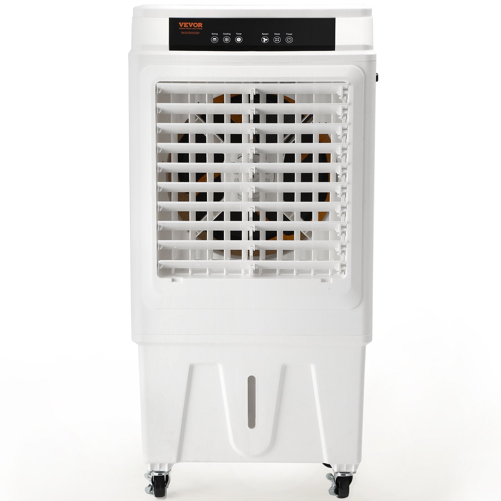 VEVOR Evaporative Air Cooler, 3100 CFM, 135° Oscillating Swamp Cooler with Adjustable 3 Speeds and 12 H Timer, 9 Gal Portable Air Cooler for 950 Sq.ft, Indoor/Outdoor Use