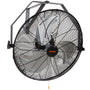 VEVOR Wall Mount Fan, 18 Inch, 3-speed High Velocity Max. 4150 CFM, Waterproof Industrial Wall Fan, Commercial or Residential for Warehouse, Greenhouse, Workshop, Patio, Black, ETL Listed