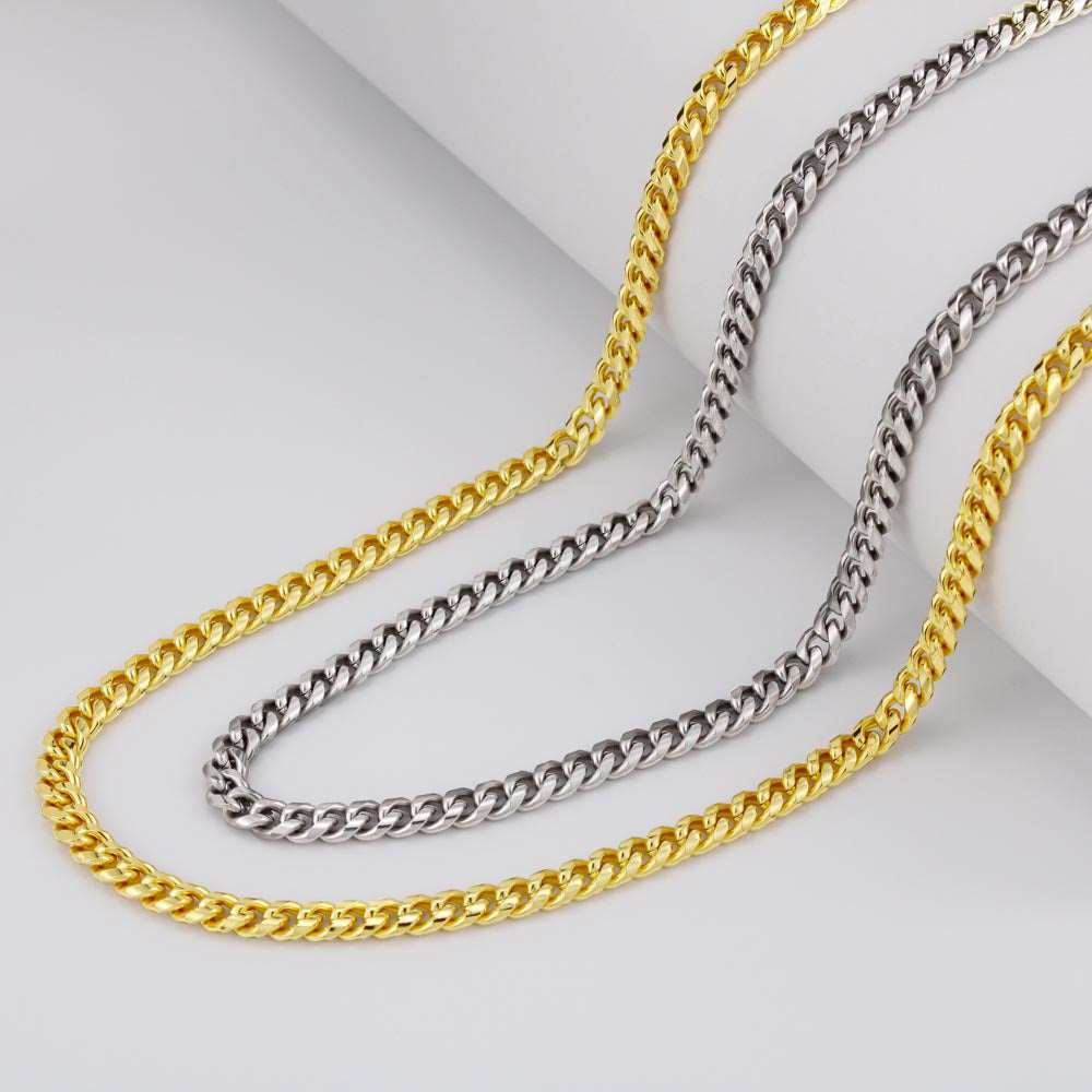 Cuban Link Chain for your Men, Perfect Necklace that shows off their style and strength