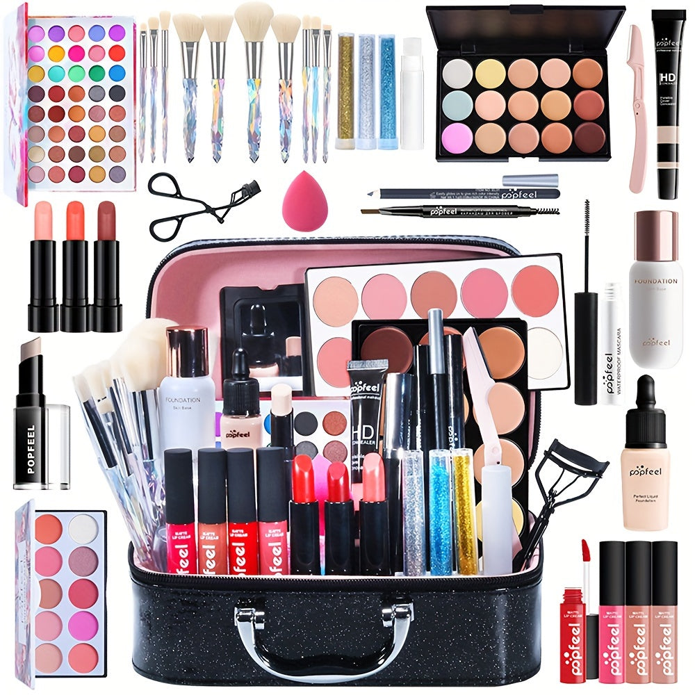 Full Range Multicolor Makeup Set - Professional Makeup Sets with Eye Face Lip Cosmetics, Makeup Tool Gift Box