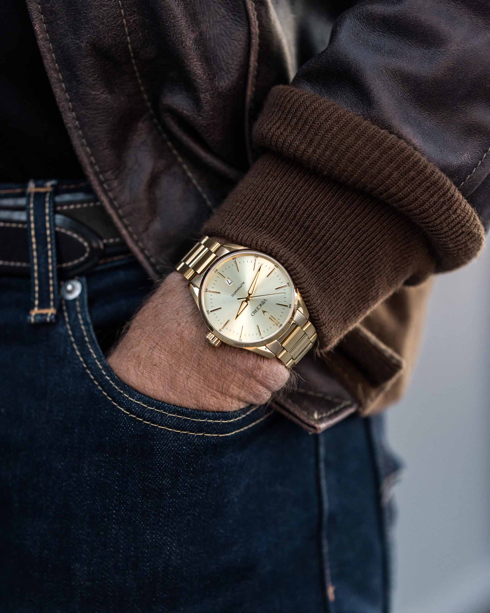 Vincero Icon Automatic - ALL GOLD